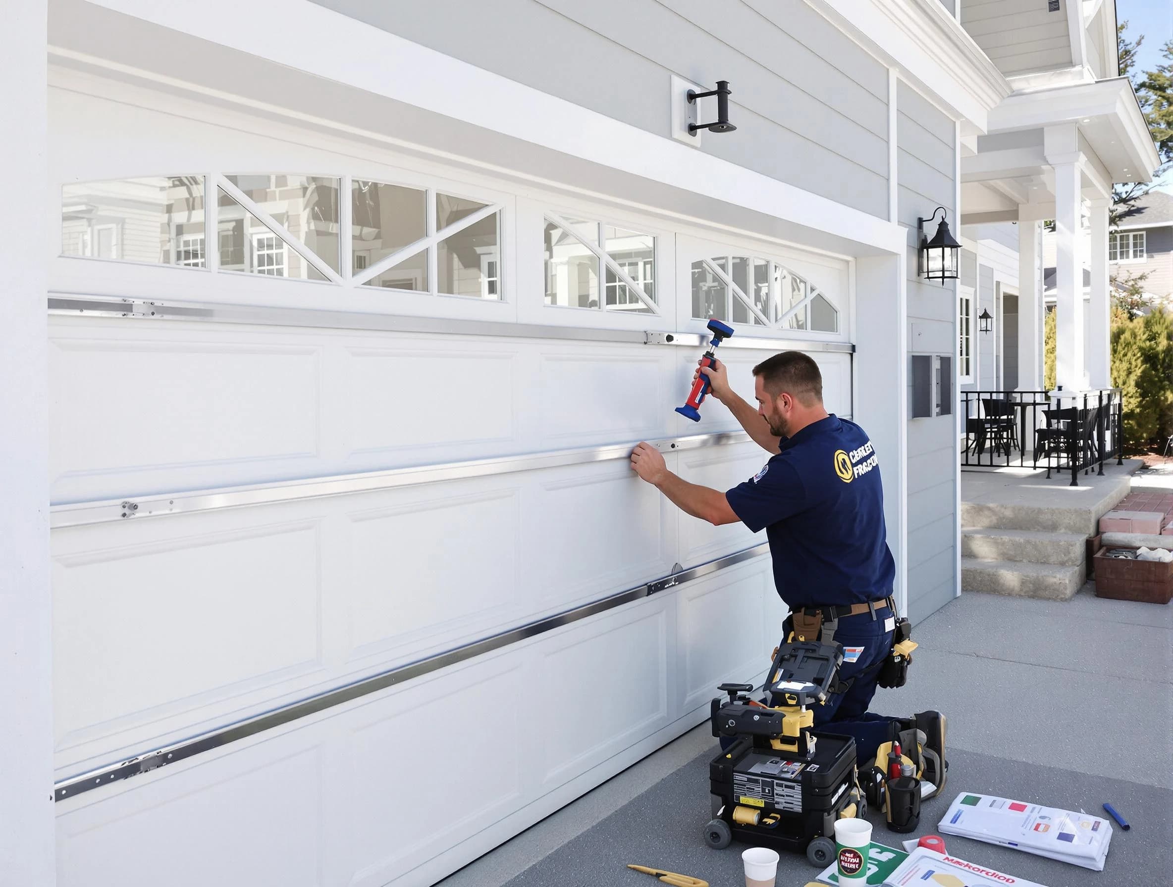 Professional garage door installation by East Providence Garage Door Repair in East Providence