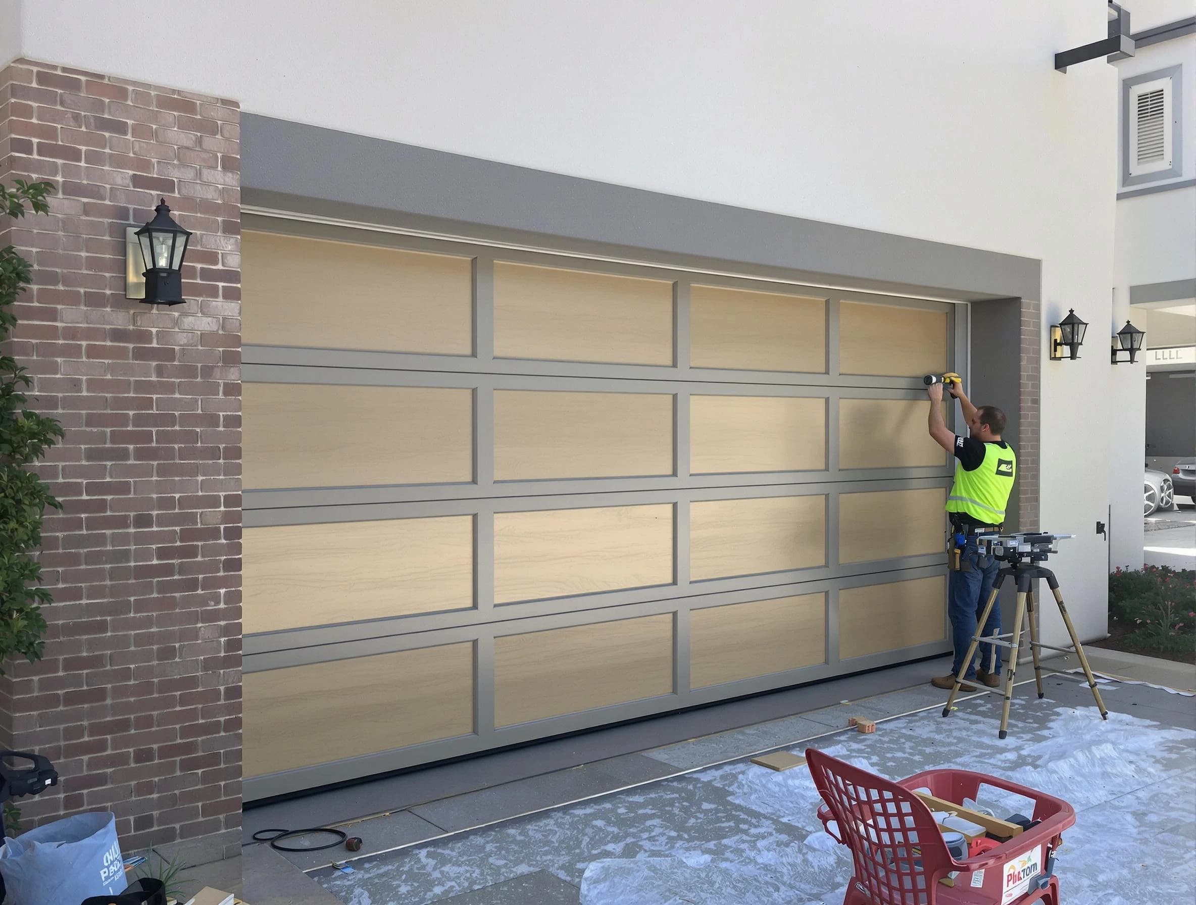 Garage door replacement service by East Providence Garage Door Repair in East Providence