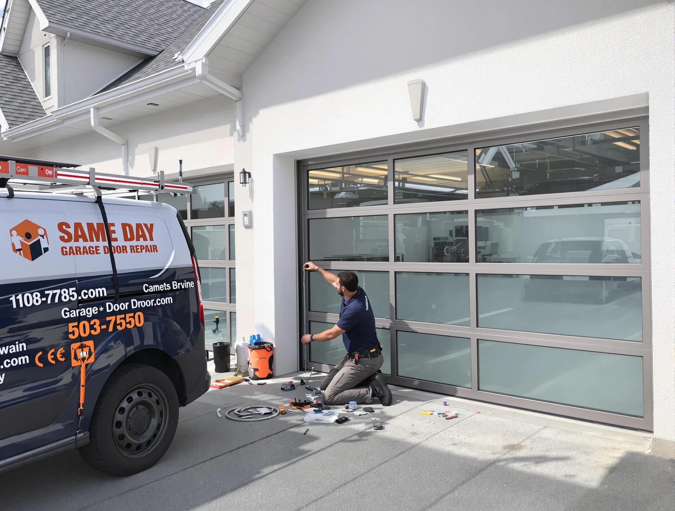 Same-day garage door repair service by East Providence Garage Door Repair in East Providence