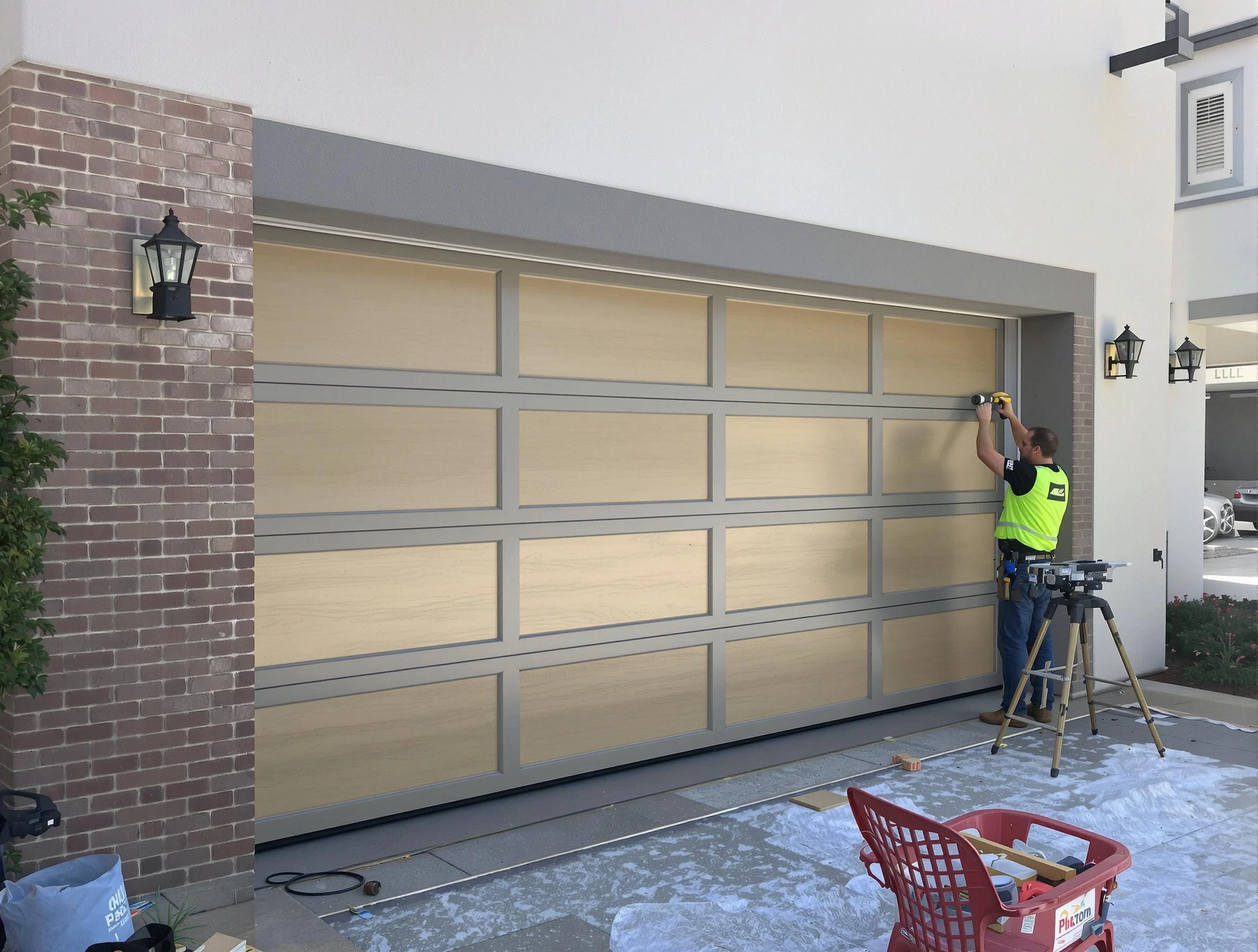 Garage door replacement service by East Providence Garage Door Repair in East Providence