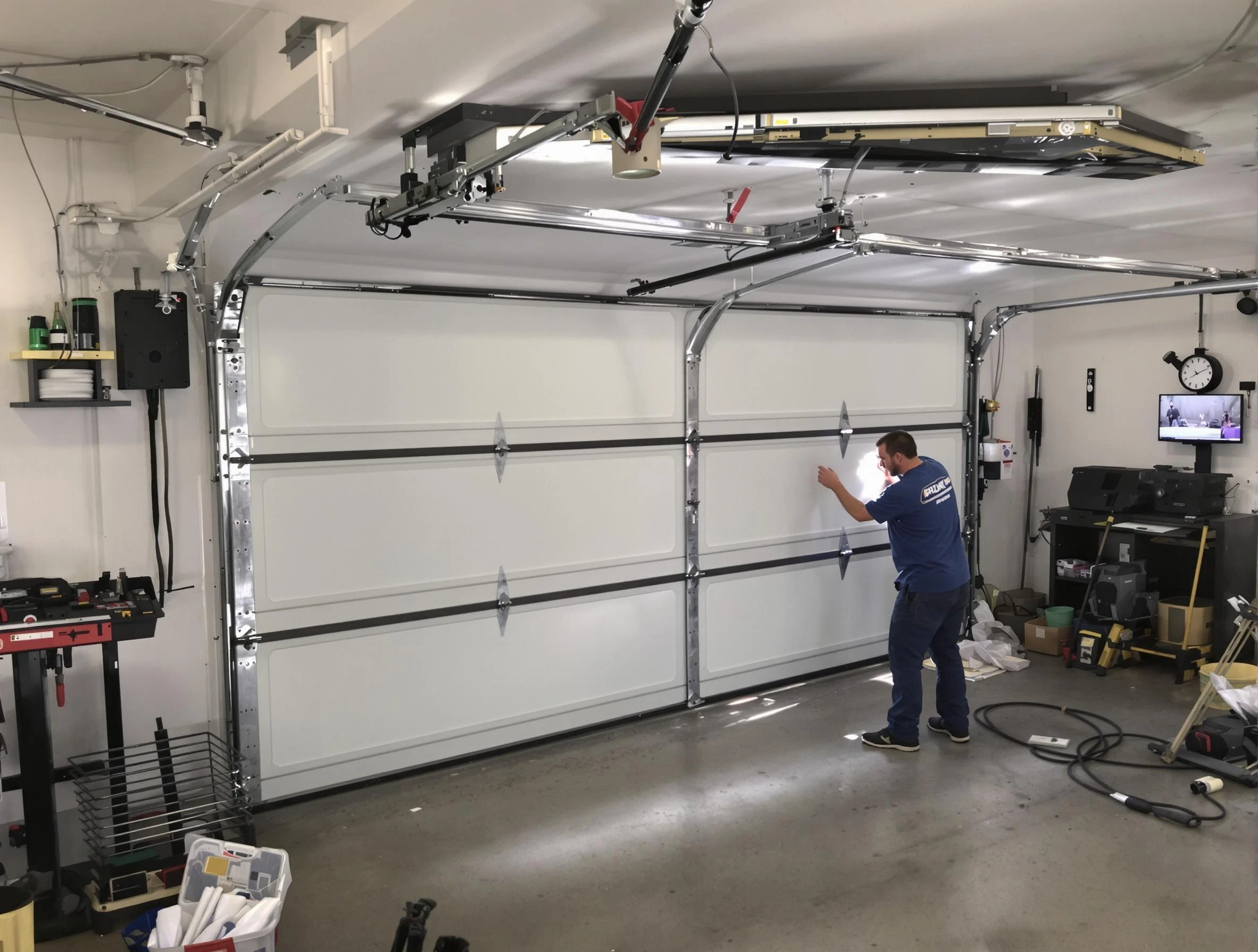 Professional garage door repair service by East Providence Garage Door Repair in East Providence