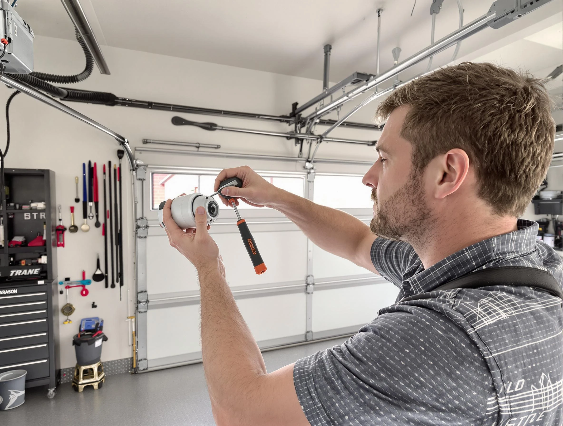 Garage door opener repair service by East Providence Garage Door Repair in East Providence